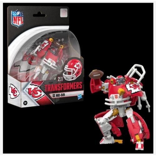 Transformers NFL Kansas City Chiefs KC-59 Action Figure - Primary Image