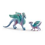 Schleich Flower Dragon and Child - Thumbnail 1 of 3