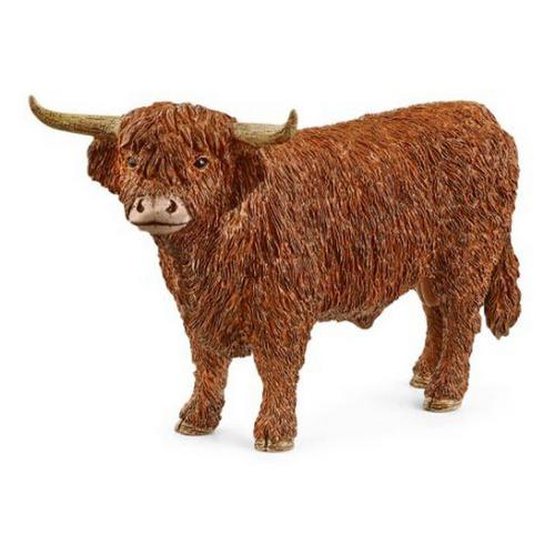 Schleich Highland Bull Figurine - Primary Image