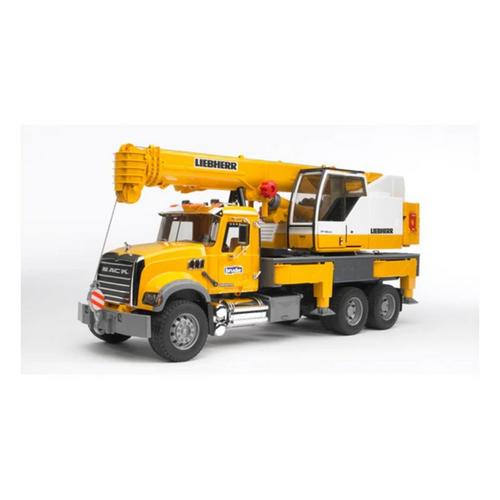 Bruder Toys MACK Granite Liebherr Crane Truck - Primary Image