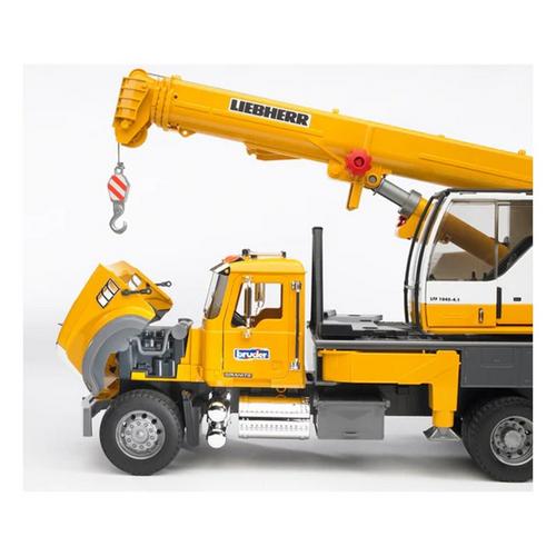 Bruder Toys MACK Granite Liebherr Crane Truck - Primary Image