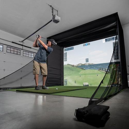 Carl's Place DIY Golf Simulator Enclosure Kit with Impact Screen - Primary Image