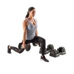 NordicTrack 55lb Select-a-Weight Pair Dumbbells - Thumbnail 11 of 15