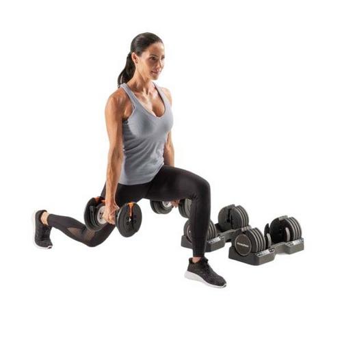 NordicTrack 55lb Select-a-Weight Pair Dumbbells - Primary Image