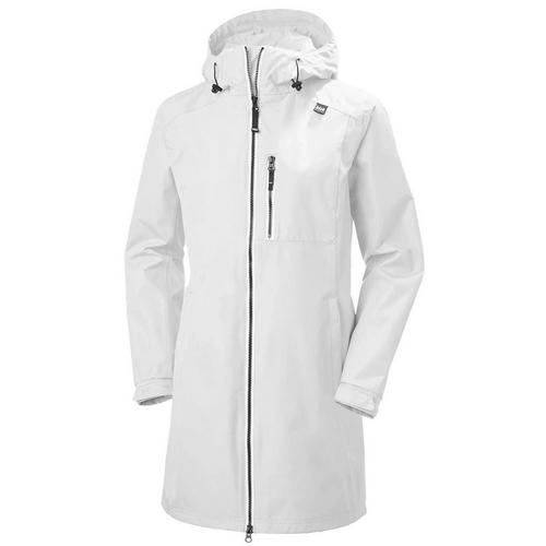 Women's Helly Hansen Long Belfast Hooded Rain Jacket - Primary Image