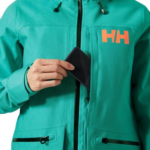 Women's Helly Hansen Powderqueen 3.0 Hooded Jacket - Primary Image