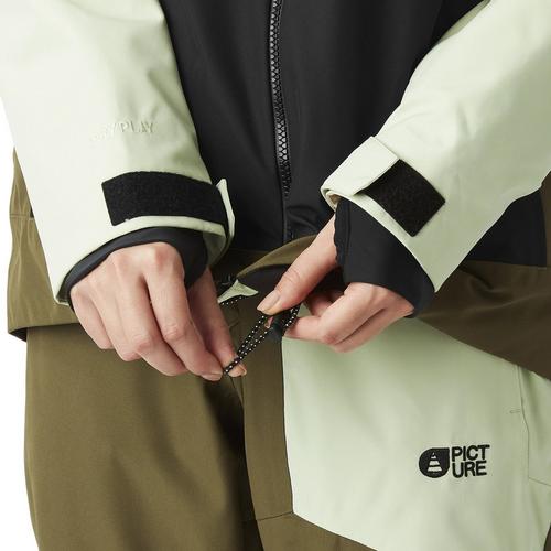 Women's Picture Seen Hooded Jacket - Primary Image