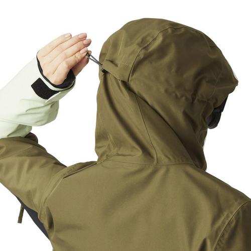 Women's Picture Seen Hooded Jacket - Primary Image