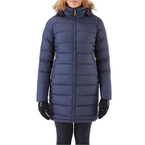 Women's Rab Deep Cover Detachable Hood Puffer Parka - Primary Image