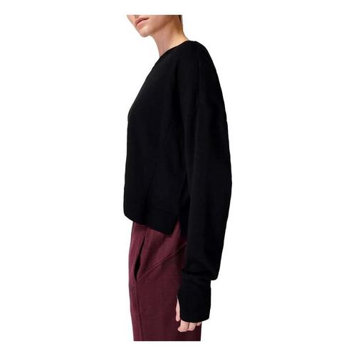 Women's Sweaty Betty After Class Crop Crewneck Sweatshirt - Primary Image