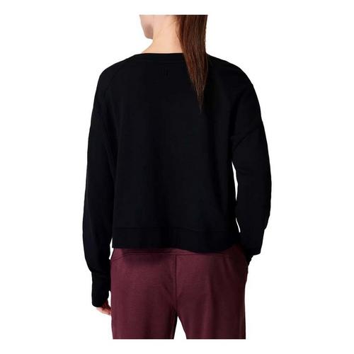 Women's Sweaty Betty After Class Crop Crewneck Sweatshirt - Primary Image