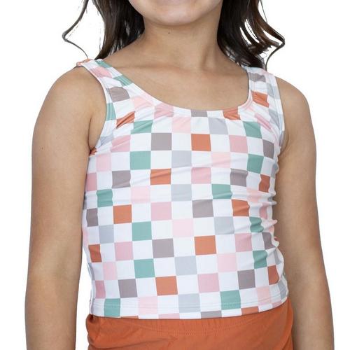 Toddler Girls' Janela Bay Triple Bow Back Swim Tankini - Primary Image