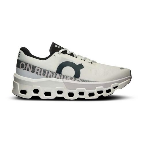 ON Cloudmonster 2 Sneakers Shoes in White Black Men’s 14 Max Cushion Men main image 3