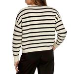 Women's SUNDAY EDITION Stripe Button Front V-Neck Cardigan - Thumbnail 3 of 3