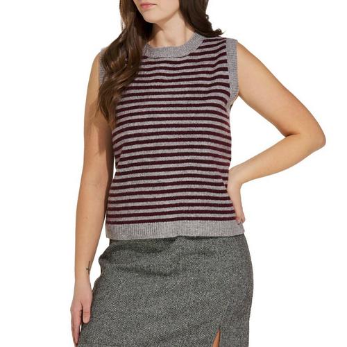 Women's Le Lis Stripe Sleeveless Sweater Vest - Primary Image