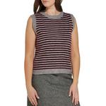 Women's Le Lis Stripe Sleeveless Sweater Vest - Thumbnail 2 of 3