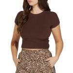 Women's Le Lis Back Tie Knit Crop - Thumbnail 1 of 3