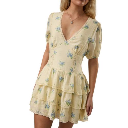 Women's Le Lis Puff Sleeve Tiered  Dress - Primary Image