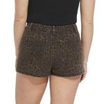 Women's Le Lis Animal Print Denim Wrap Skort - Thumbnail 8 of 8