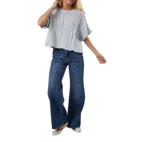 Women's Le Lis Cable Knit Pullover Sweater - Primary Image