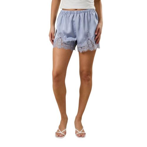 Women's Le Lis Lace Trim Shorts - Primary Image