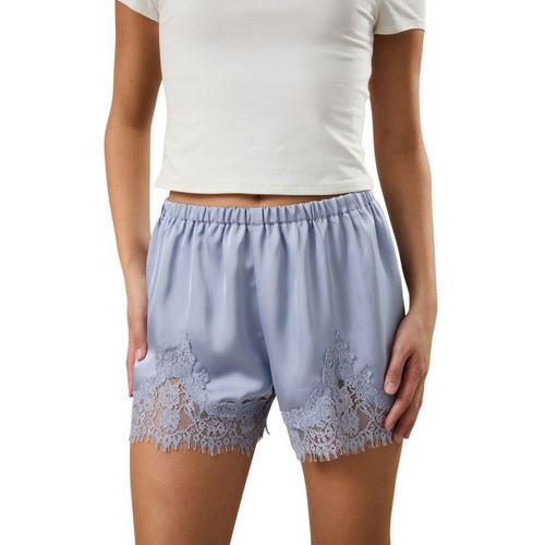 Women's Le Lis Lace Trim Shorts - Primary Image