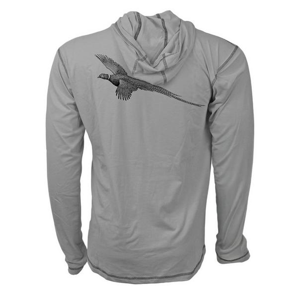 REPYOURWATER Pheasants Forever Merino Breeze Long Sleeve Hooded T-Shirt