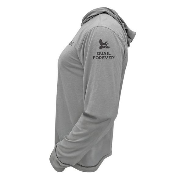 RepYourWater Quail Forever Merino Breeze Long Sleeve Hooded T-Shirt