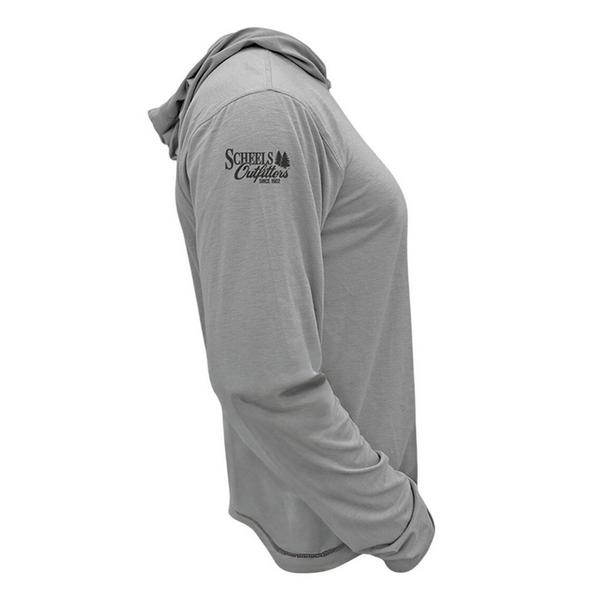 RepYourWater Quail Forever Merino Breeze Long Sleeve Hooded T-Shirt