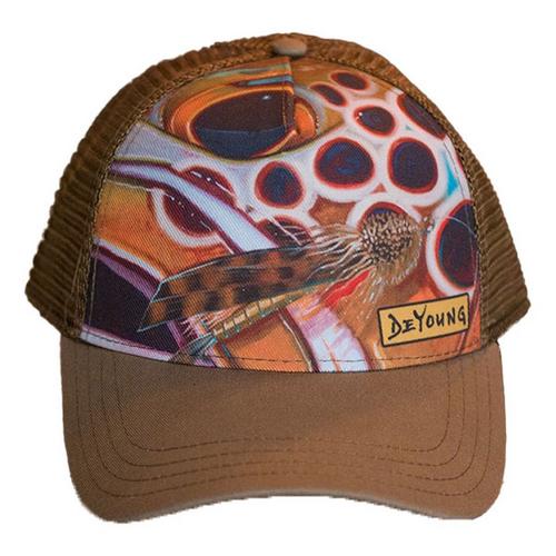 DeYoung Studio Abstract Brown-Muddler Snapback Hat - Primary Image