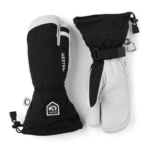 Men's Hestra Army Leather Heli 3 Finger Mittens - Primary Image