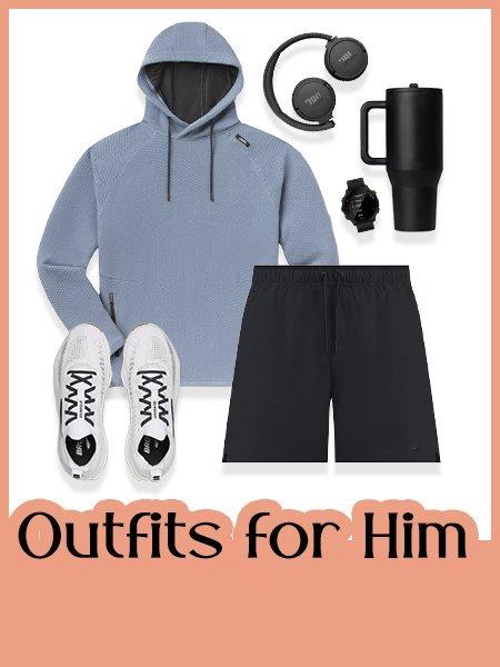 Shop outfits for him