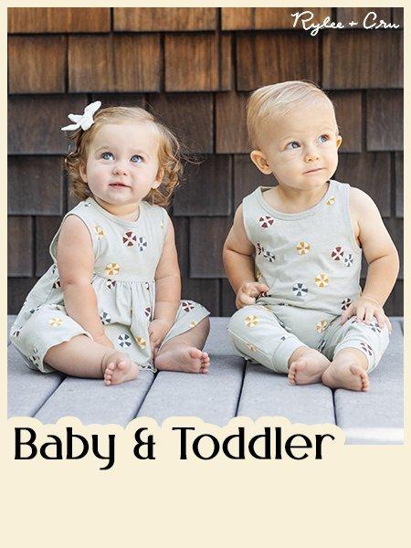 Shop Baby & Toddler clothing and shoes