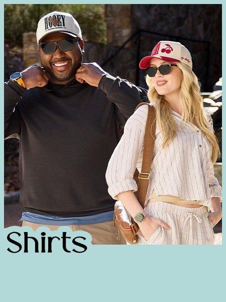 Shop shirts for men and women