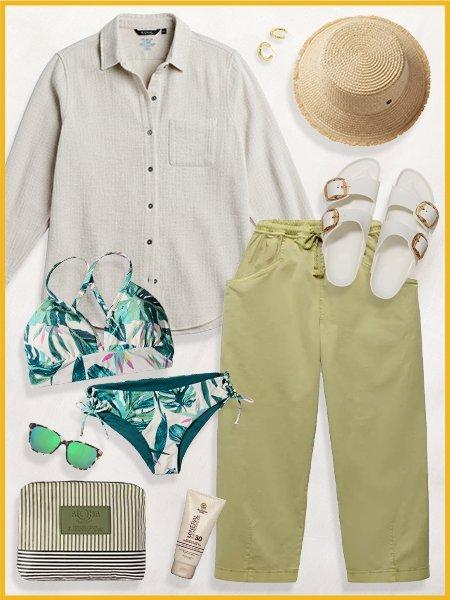 Collage of Poolside outfits #3