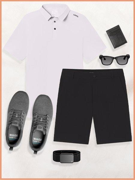 Collage of Cocktail hour outfits #1