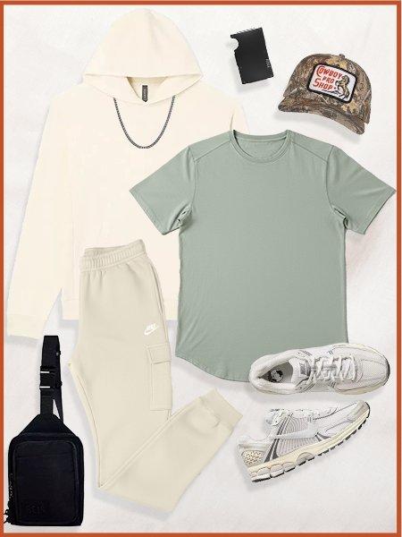 Collage of Vacation travling outfits #2