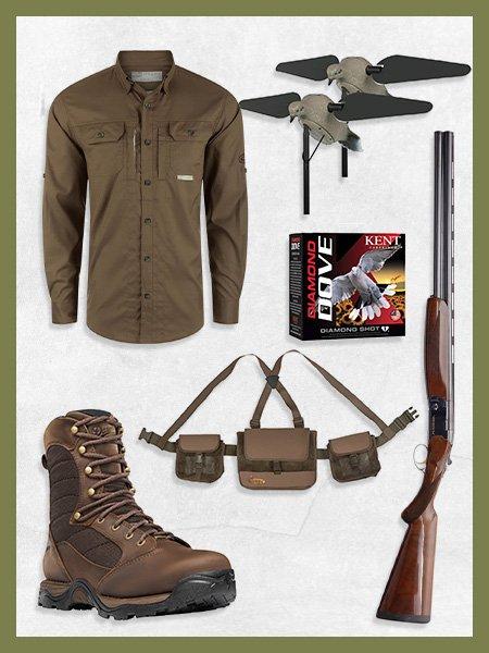 Collage of Dove Gear