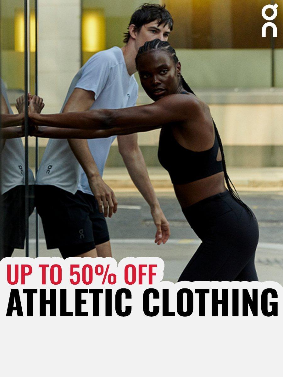 Shop up to 50% Off athletic clothing
