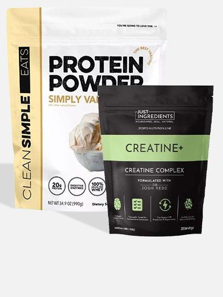 Shop protein powders & creatine