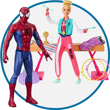 Shop dolls & figures