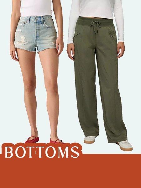 Shop womens bottoms