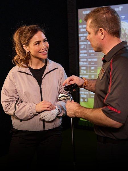 Schedule your custom golf club fitting