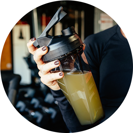 yeti yonder shaker bottle lifestyle image
