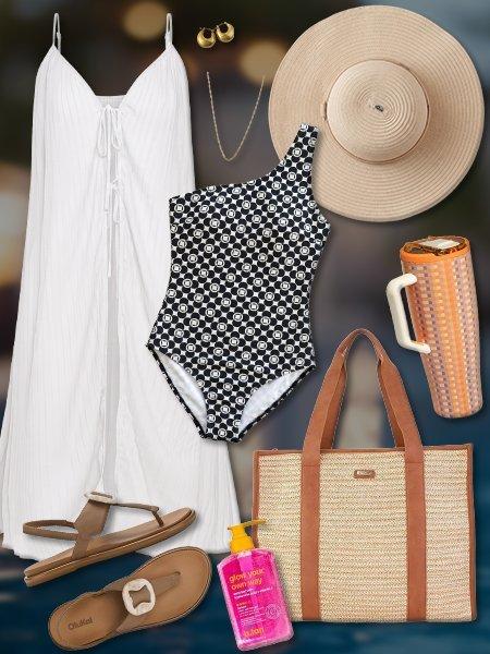 Collage of Poolside outfits #1