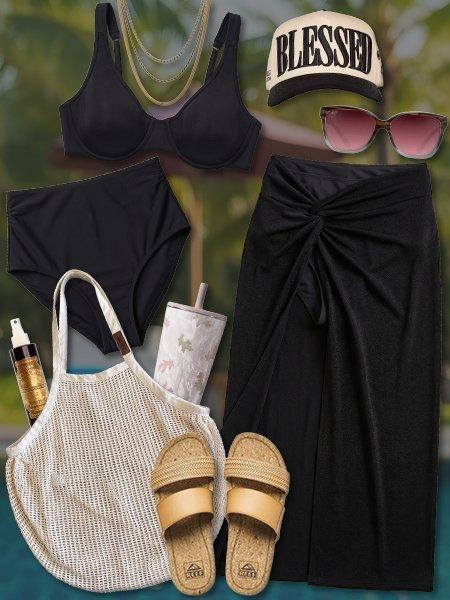Collage of Poolside outfits #2
