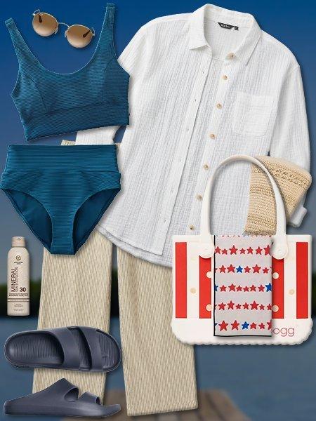 Collage of Seasonal outfits #3