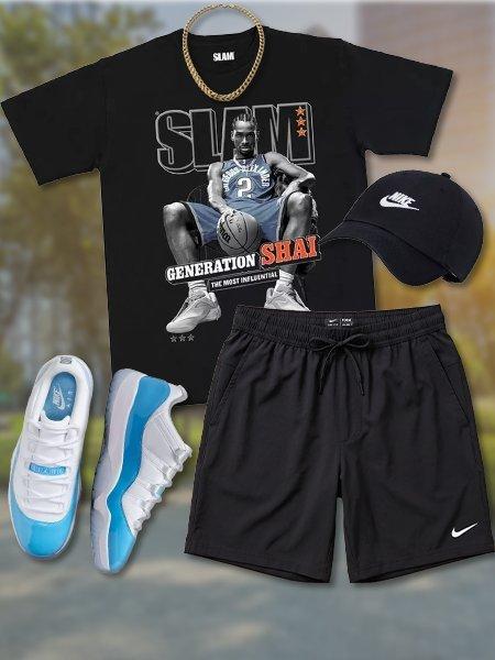 Collage of workout outfits #2