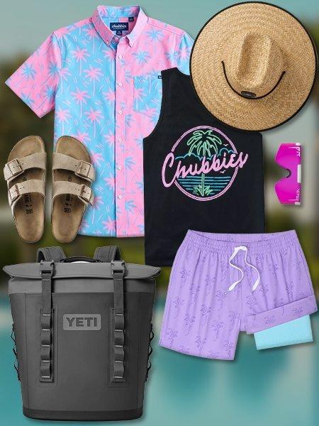 Collage of Poolside outfits #3