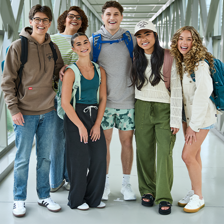 Teen group shot for back to school